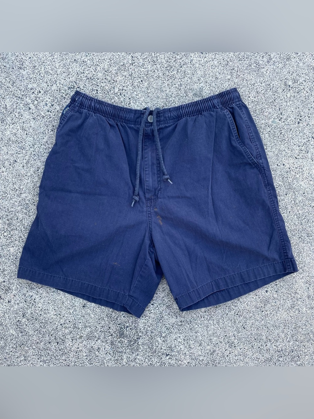Vintage 90s Polo Ralph Lauren navy blue shorts size medium